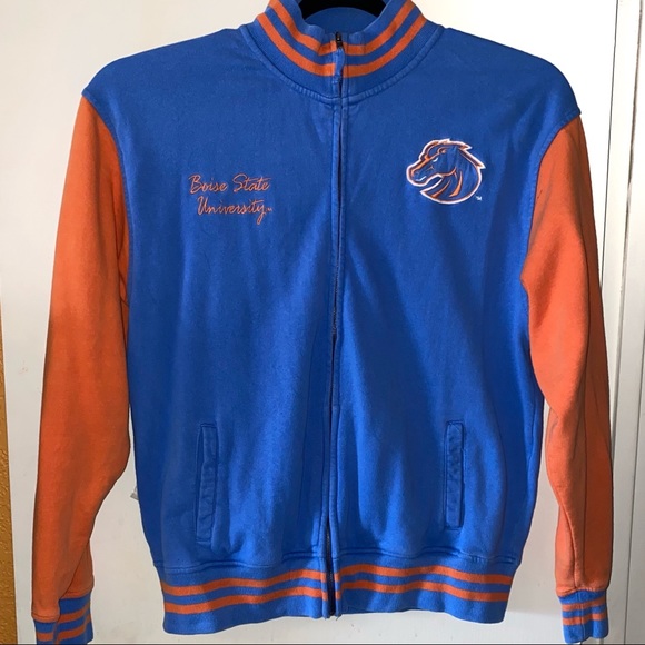 Boise State Broncos Front Zip Sweatshirt XL P2 - Picture 4 of 5